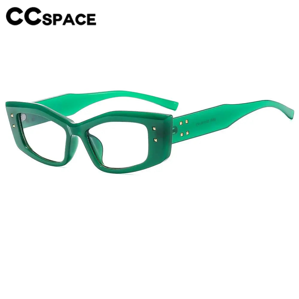 R57290 Brand Design Rivet Reading Glasses Women Fashion Small Size Square Presbyopic Spectacles Dioptric +50 +100 +300