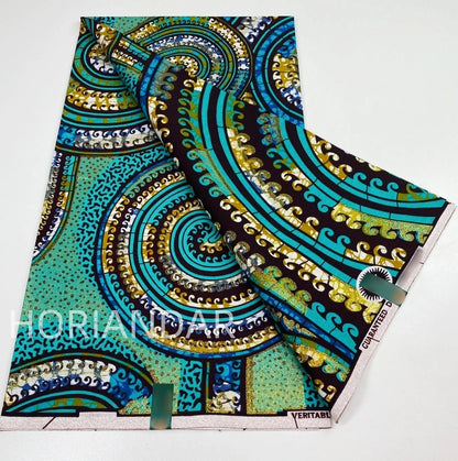 2026 Grand Super Original African Wax Fabric High Quality Nigerian Print Ankara Fabric For Sewing 6 Yard Women Dress 100% Cotton
