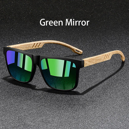 New Fashion Vintage Square Square Frame Sunglasses Men Women Fishing Driving Luxury Brand Designer Sun Glasses UV400 Eyewear