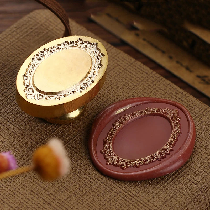 Photo Frame Series Sealing Wax Stamp Head Fire Paint Seal Wax Stamp Heads For DIY Scrapbooking Envelope Wedding Party Invitation
