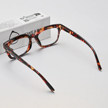 1pc Fashion Square Reading Glasses for Men Women Large Frame Presbyopia Eyeglasses High-definition Eyewear Paerde