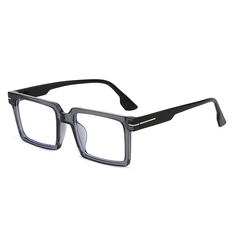 Square Women Reading Eyeglass Fashion Progressive Glasses Man's Myopia Eyewear Customized Prescription Lenses