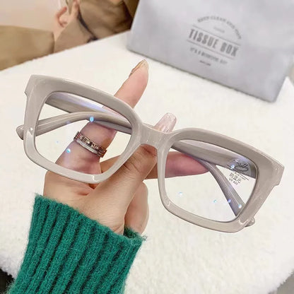 Transparent Square Computer Glasses Frame Women Men Anti Blue Light Rectangle Eyewear Blocking Optical Spectacle Eyeglasses