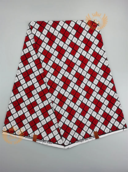 2024 New Hot Sale African Wax Veritable Wax Guaranteed Real High Quality wax print fabric Pagne African Ankara abc