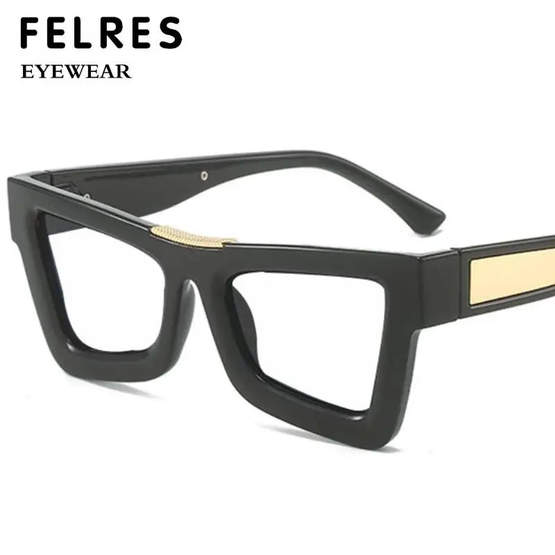 Fashion Personality Colorful Cat Eye Reading Glasses Women Men Luxury Big Frame Anti Blue Light Glasses Presbyopia Eyeglasses