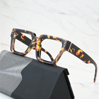 New Transparent Computer Glasses Frame Women Men Anti Blue Light Square Eyewear Blocking Glasses Optical Spectacle Eyeglass ﻿