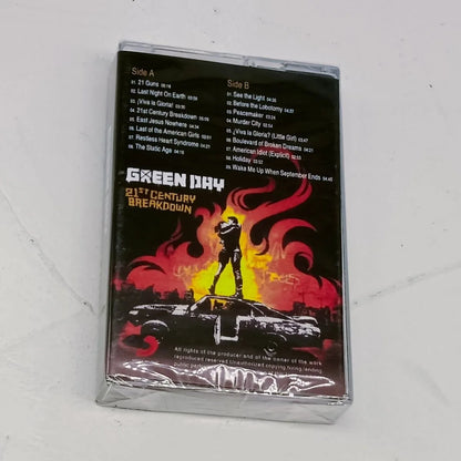 Punk Rock Green Day Billie Joe Music Tape Idiot Album Music Record Cassettes Cosplay Walkman Car Recorder Soundtracks Box Prop
