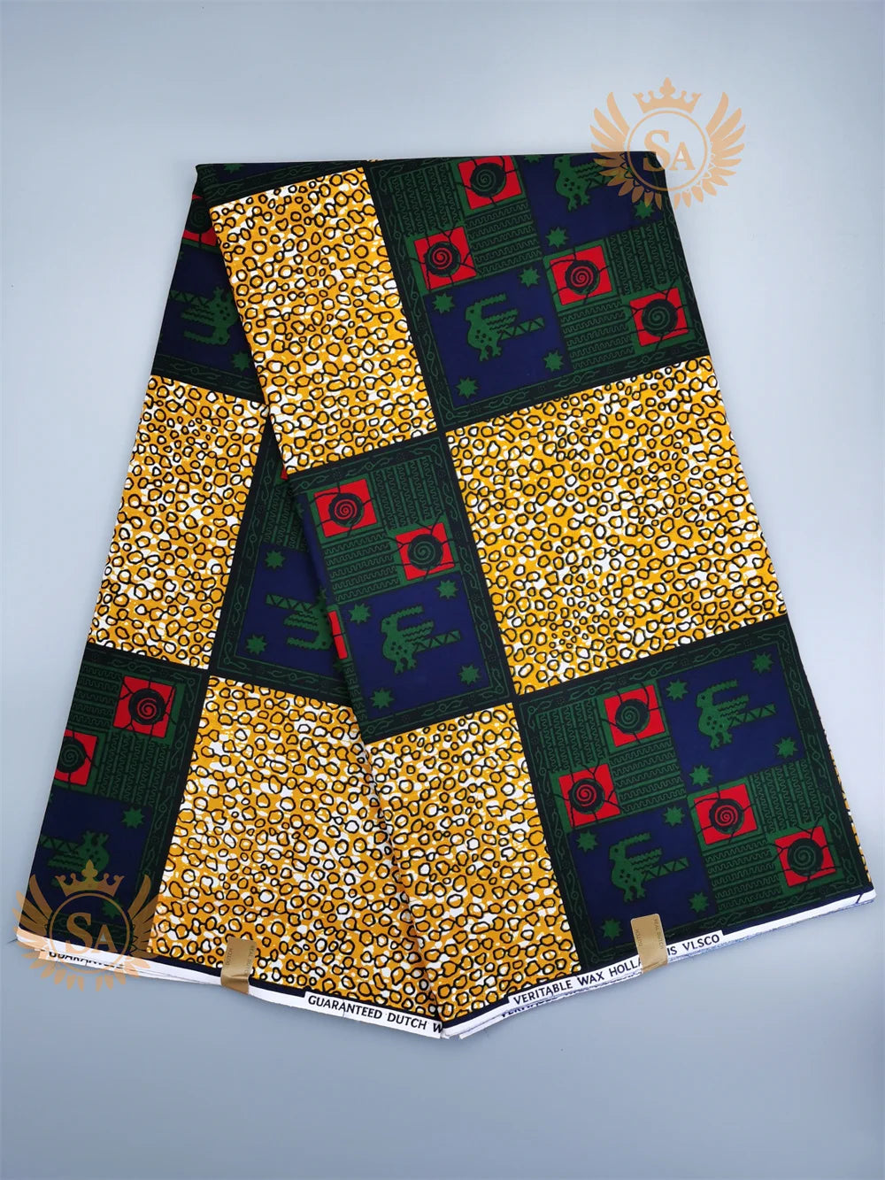 2024 New Hot Sale African Wax Veritable Wax Guaranteed Real High Quality wax print fabric Pagne African Ankara abc