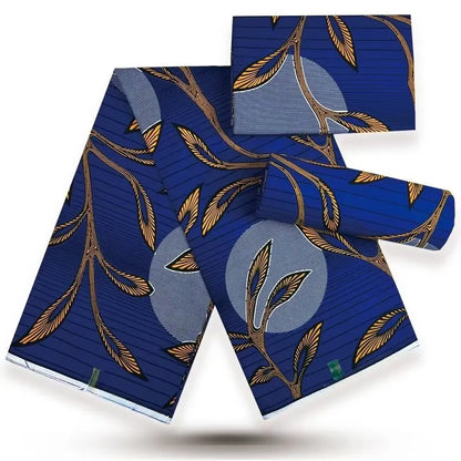 Veritable Super V Real Wax Guaranteed Wax Printed Real Dutch Hollandais Loincloth African Dress 100% Cotton Fabric 6 Yards Batik