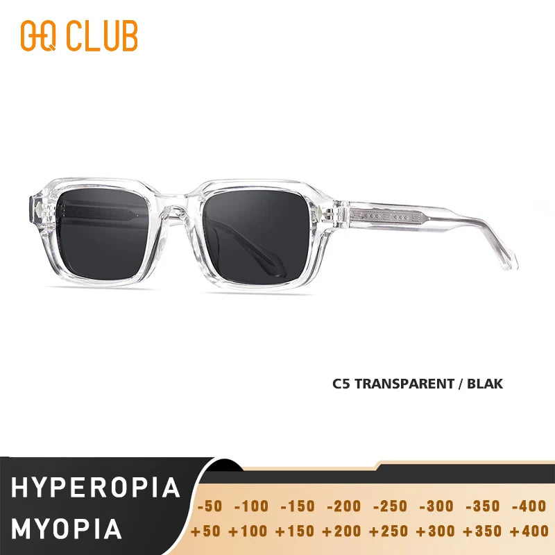 O-Q CLUB Uv400 Polarized Sunglasses Men 2024 Lunette Men's Glasses Women Eyewear Sunglass Luxury Women's Eyepieces Man Lenses