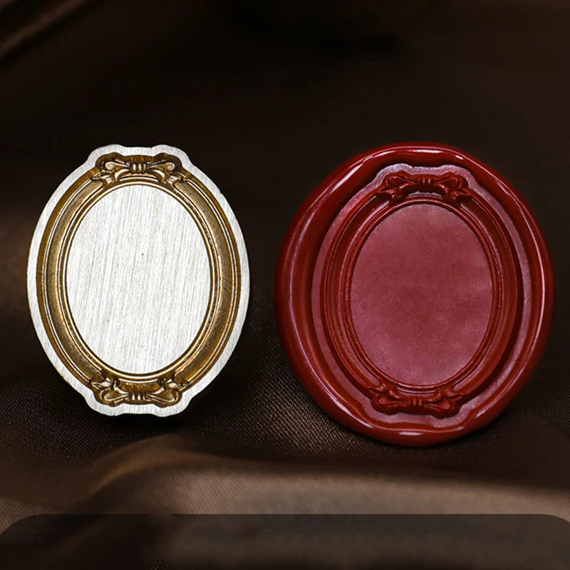 Photo Frame Series Sealing Wax Stamp Head Fire Paint Seal Wax Stamp Heads For DIY Scrapbooking Envelope Wedding Party Invitation