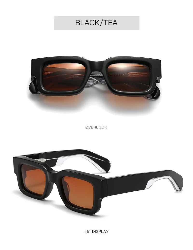 2025 New Edition Polarized Sunglasses Cross-Border 2401 Retro Trending Unisex Fashion Polarized Eyewear