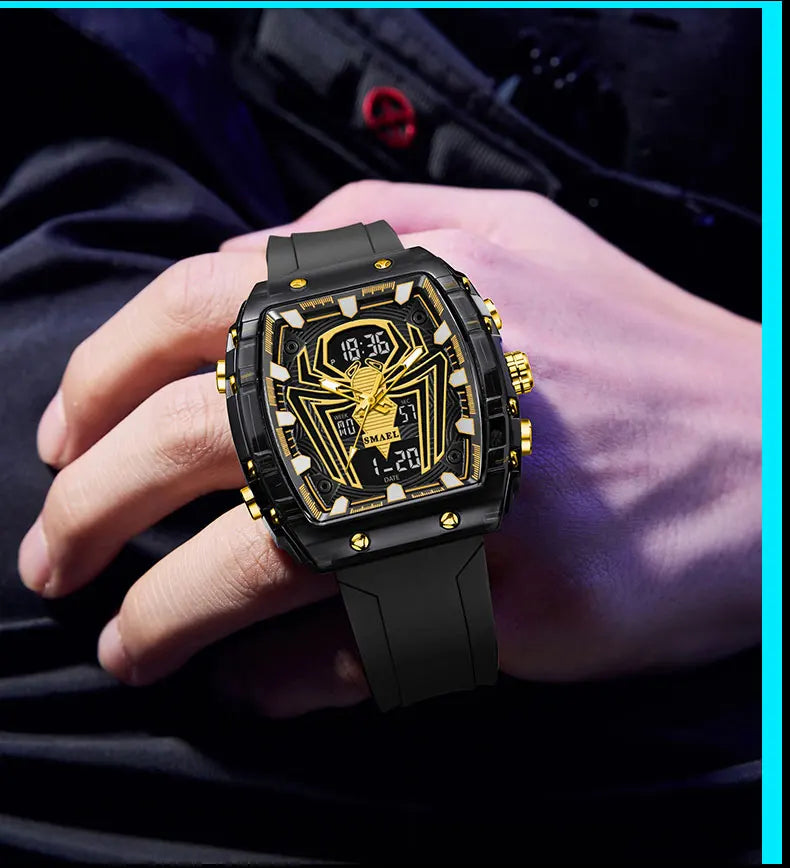 SMAEL Brand 8116 Waterproof Dropshipping Watch Alarm Clock Luminous Young Fashion business Quartz Sport Wristwatches