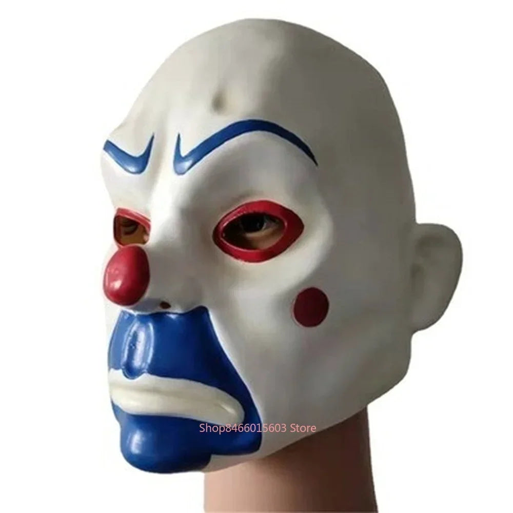Bank Robber Joker Mask Clown Masquerade Carnival Party Fancy Latex Mask Gift Prop Accessory Set Carnival Party Dress Up Prop