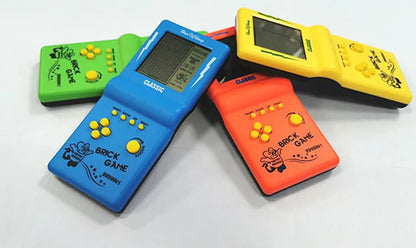 2026 New Large-screen Tetris Game Console Nostalgic Classic Black and White Electronic Handheld Game Console