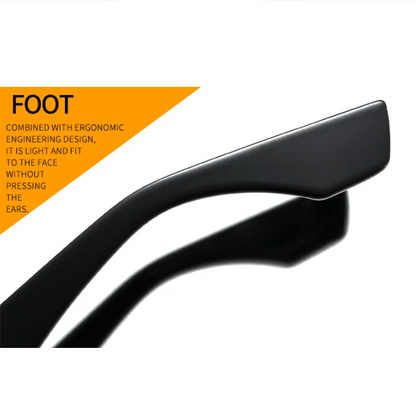 Thick Frame Anti Blue Light Reading Glasses Men Brand Design Square Finished Optical Presbyopic Glasses Customized Diopter