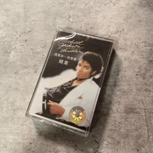 Michael Jackson Thriller Music Magnetic Tape Greatest Hits Album Cassette Cosplay Walkman Car Recorder Soundtracks Box Party
