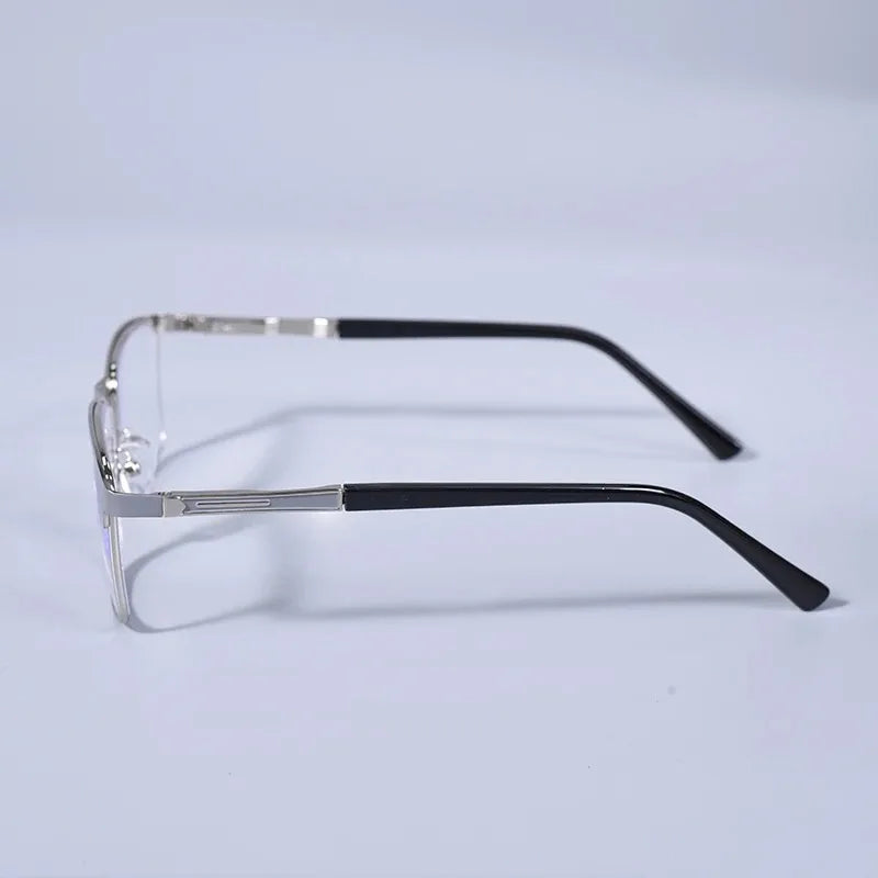 Double Color Oversize Frame Reading Glasses For Men And Women Anti blue Light High Quality Square Presbyopia Glasses+175