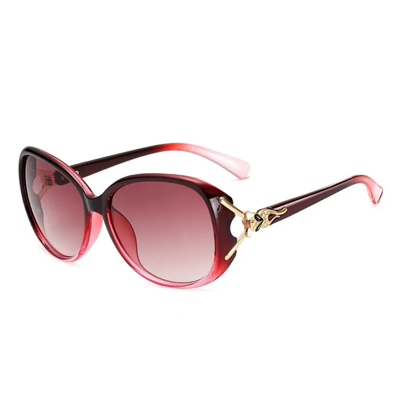 New Vintage Big Frame Sunglasses Woman Vintage Brand Travel Classic Sun Glasses Female Fashion Retro Eyewear UV400