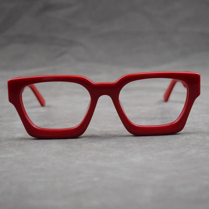 Luxury Thicken Acetate Reading Glasses Men Women Anti Blue Light Prescription Glasses Myopia Hyperopia Oversized Square Eyewear