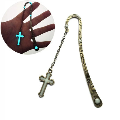 Cute Luminous Metal Feather Bookmarks  Owl Dragonflies Butterflies Book Marks for Teachers Gift Beautiful Book Accessories