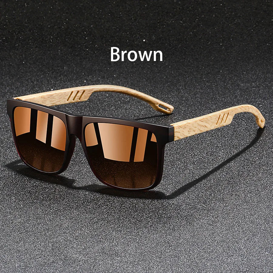 New Fashion Vintage Square Square Frame Sunglasses Men Women Fishing Driving Luxury Brand Designer Sun Glasses UV400 Eyewear