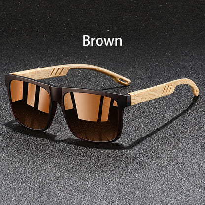New Fashion Vintage Square Square Frame Sunglasses Men Women Fishing Driving Luxury Brand Designer Sun Glasses UV400 Eyewear