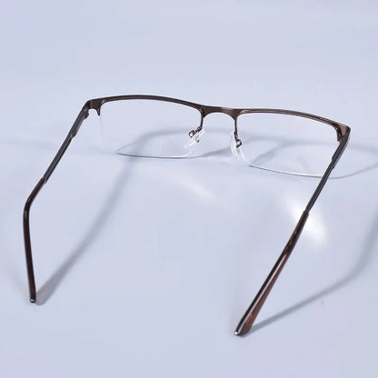 Light Half Frame Reading Glasses Blue Light For Presbyopia Eyeglasses with Diopters +1.0+1.25+1.5+1.75+2.0+2.25+2.5+2.75+3.0+4.0