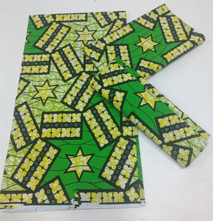Grand Super Original African Wax Fabric High Quality Nigerian Print Ankara Fabric For Sewing 6 Yard Women Dress 100% Cotton