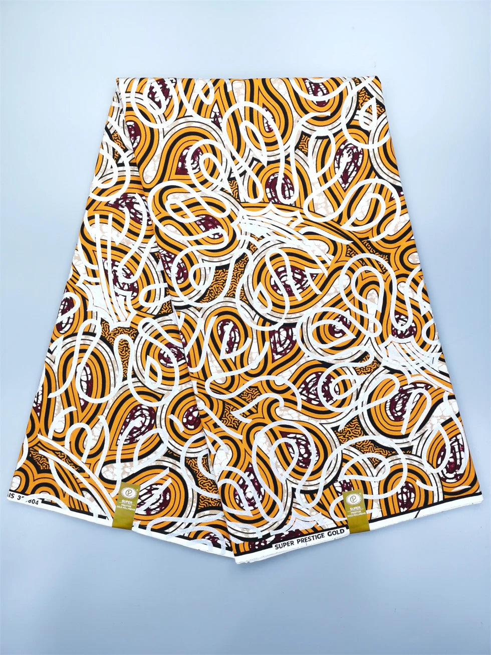 Newest Grand African Wax Glitter Glam Fabric 100% Cotton Ankara Batik Material Pagne Wax Gold Print Sewing Party Dress
