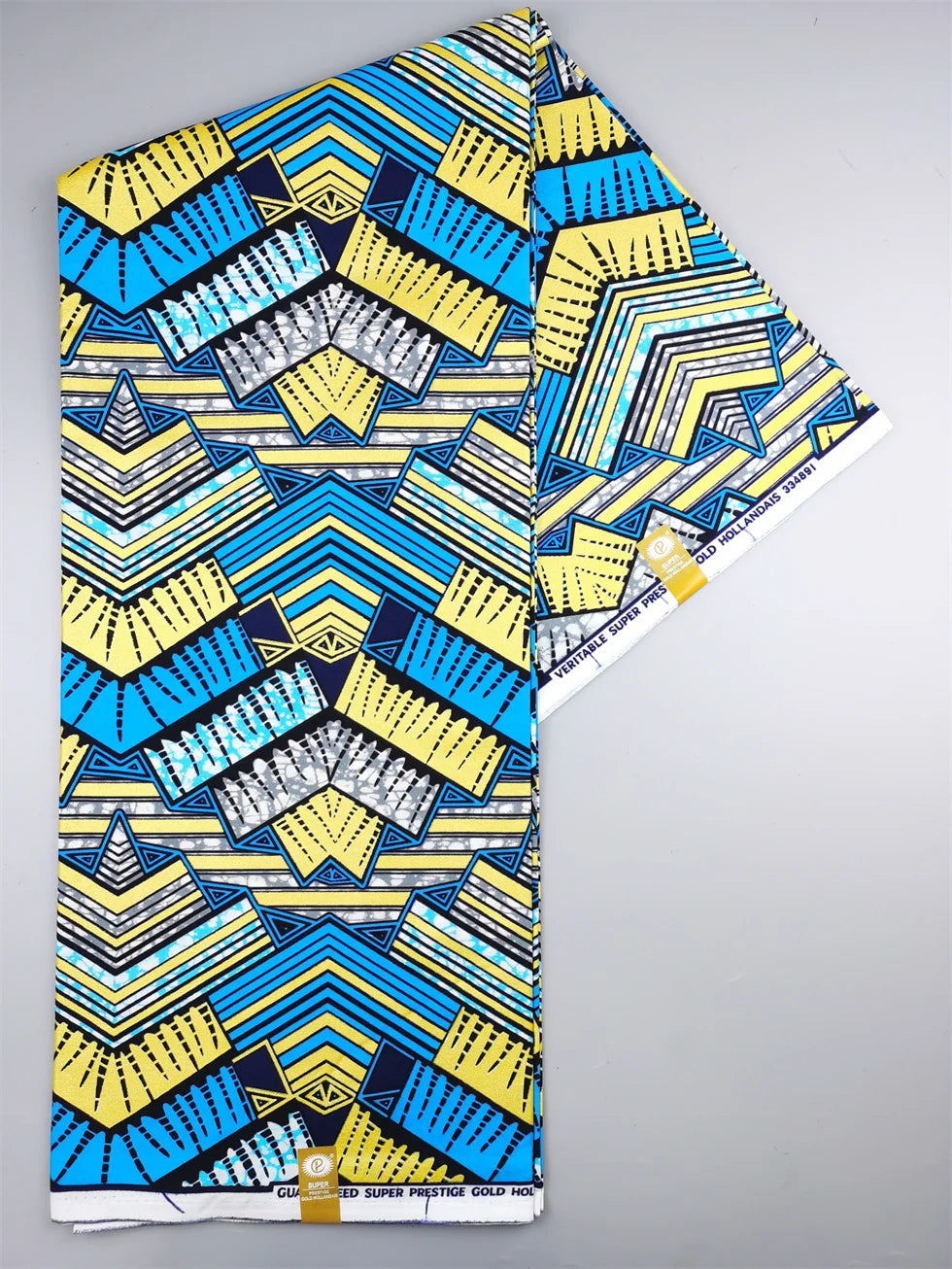 Newest Grand African Wax Glitter Glam Fabric 100% Cotton Ankara Batik Material Pagne Wax Gold Print Sewing Party Dress