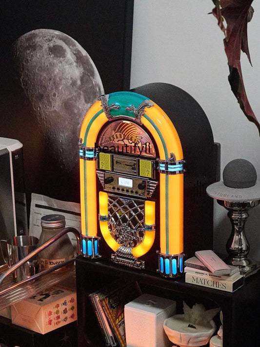 Retro CD player Bluetooth jukebox home mini desktop stereo