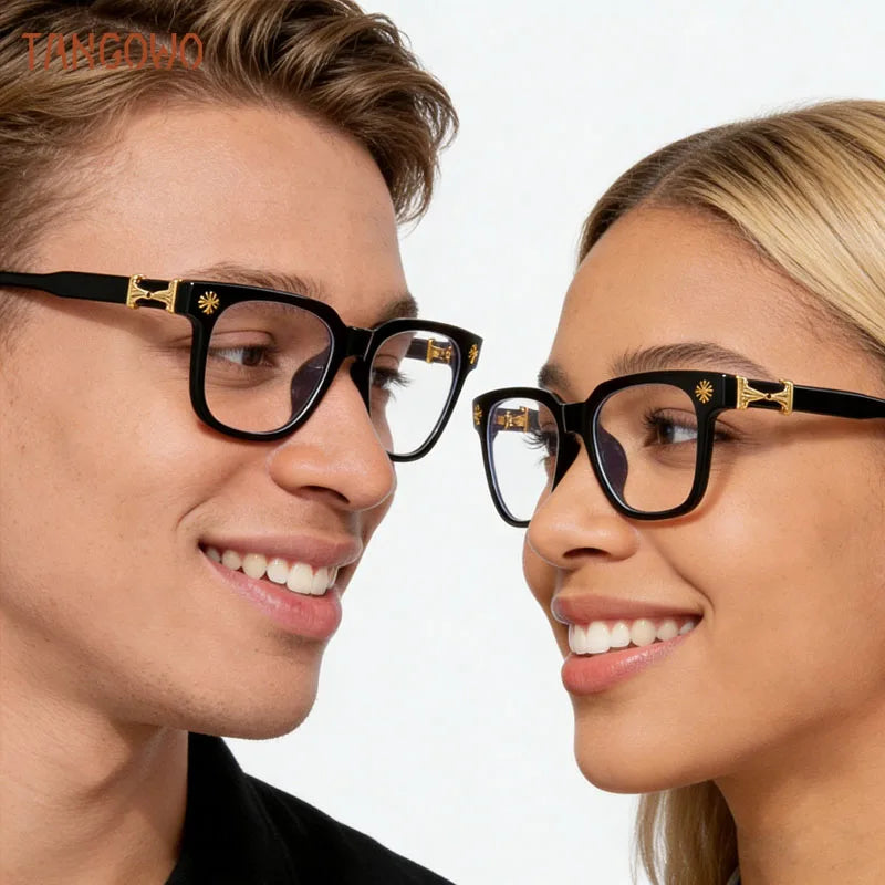 TANGOWO Bulb Light Glasses Man Style Men Sunglasses Women Graduated Lenses to Read Women's Eyepieces for Reading Glass Glasses-3