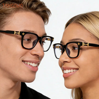 TANGOWO Bulb Light Glasses Man Style Men Sunglasses Women Graduated Lenses to Read Women's Eyepieces for Reading Glass Glasses-3