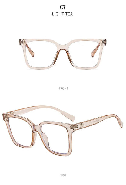 Retro Reading Eyeglasses for Women Oversize Cat Eye Anti Blue Light Presbyopia Glasses Prescription Eyewear 0 -To +600