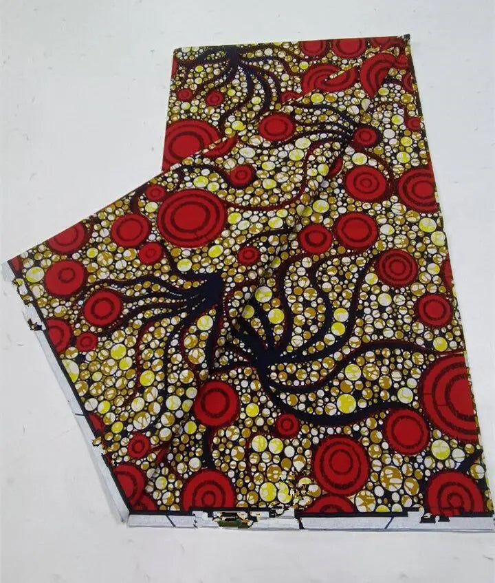 Ankara Wax Fabric 2024 High Quality African Wax Print Fabric 100% Cotton African Guaranteed Veritable Real Wax For Dresses