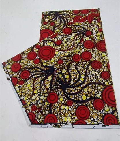 Ankara Wax Fabric 2024 High Quality African Wax Print Fabric 100% Cotton African Guaranteed Veritable Real Wax For Dresses