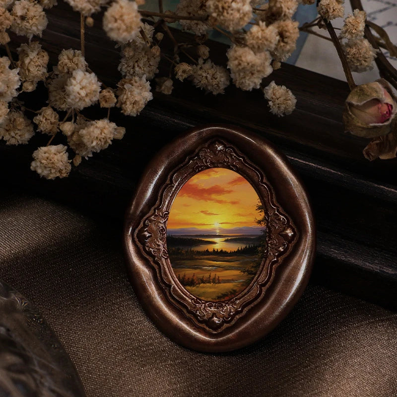 Photo Frame Series Sealing Wax Stamp Head Fire Paint Seal Wax Stamp Heads For DIY Scrapbooking Envelope Wedding Party Invitation