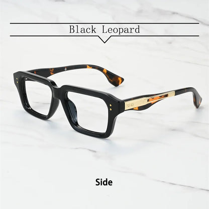 New Brand Design Square Alloy Frame Myopia Glasses Prescription Photochromic Anti Blue Light Women Shortsight Eyewear 0 to -6.00