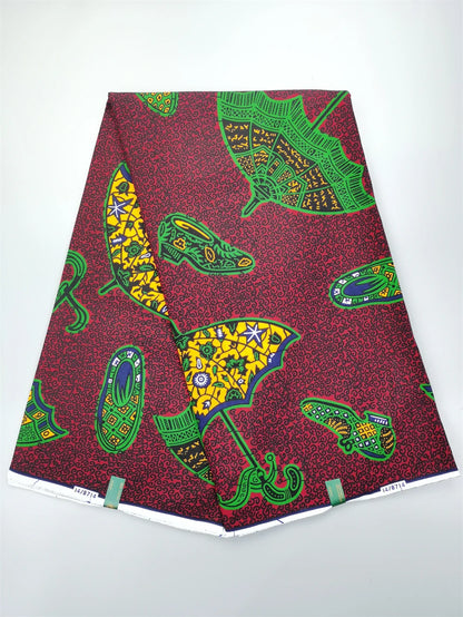 2024 New Hot Sale African Wax Veritable Wax Guaranteed Real High Quality wax print fabric Pagne African Ankara abc