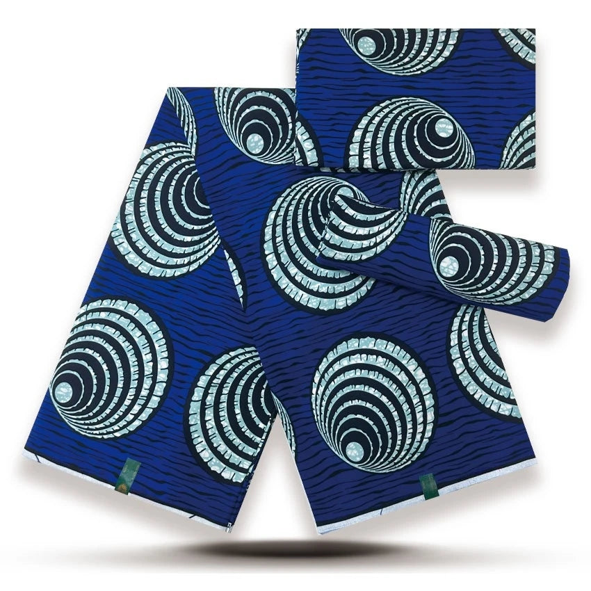 African Wax Fabric Lastest Prints Cotton Material High Quality Pagne Origin Real Ankara Gold Printed For Sewing Wedding Dress