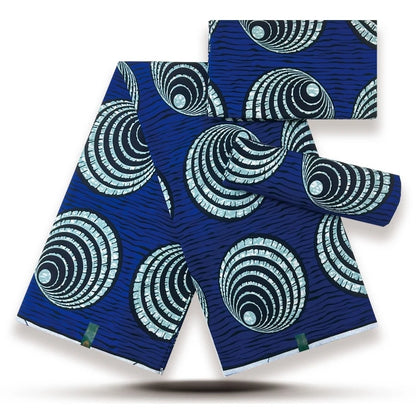 African Wax Fabric Lastest Prints Cotton Material High Quality Pagne Origin Real Ankara Gold Printed For Sewing Wedding Dress