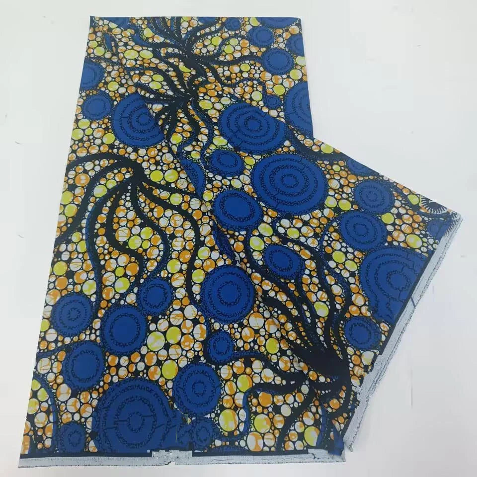 African Wax Fabric High Quality Wax Nigerian Ankara Block Prints New Arrivals Batik Fabric Dutch Pagne 100% Cotton For Sewing