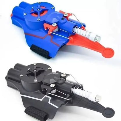 Electric Auto Retractable Web Shooter Wrist Mounted Web Launcher Novelty Cosplay Prop For Adult Role Play Collectible Ornament