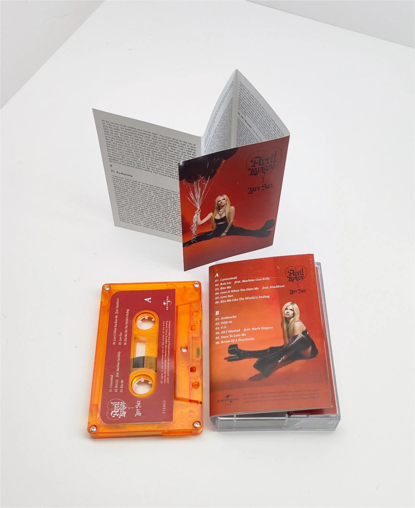Pop Rock Avril Lavigne Music Tape Let Go Album Love Sux Album Cassettes Cosplay Walkman Recorder Car Soundtracks Box Party Music