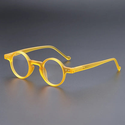 UVLAIK Fashion Reading Glasses Men Women Ultralight Small Round Spectacles Frame High Definition Presbyopic Eyeglasses