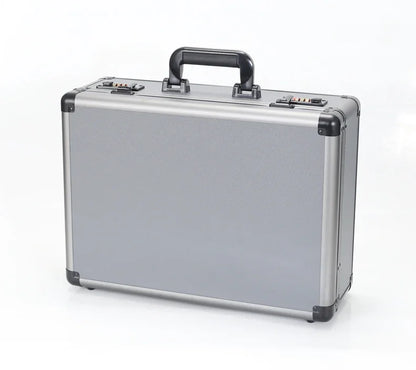 Aluminum alloy toolbox instrument equipment storage box small file safety password box