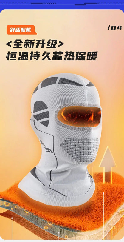 Thermal Scarf Balaclava Men Women All Face Mask Winter Warm Ski Hat Cold-Proof Cycling Hunting Head Neck Cover Helmet Liner Caps