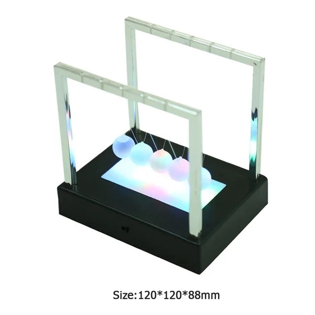 Newtons Cradle Early Fun Development Educational Desk Toy Gift Newton's Cradle Ball Metal Pendulum Ball Educational Desk Toys