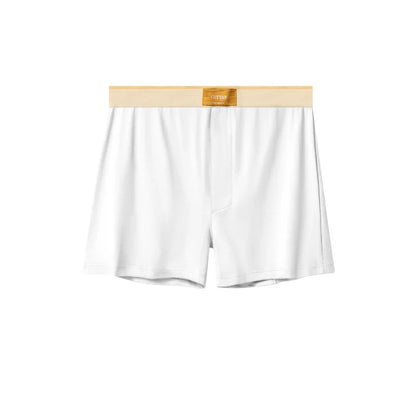 1pcs Male Arrow Pants Men Cotton Boxers Shorts Loose Mid-Waisted Men's Plus Size Underwear Homewear Comfortable